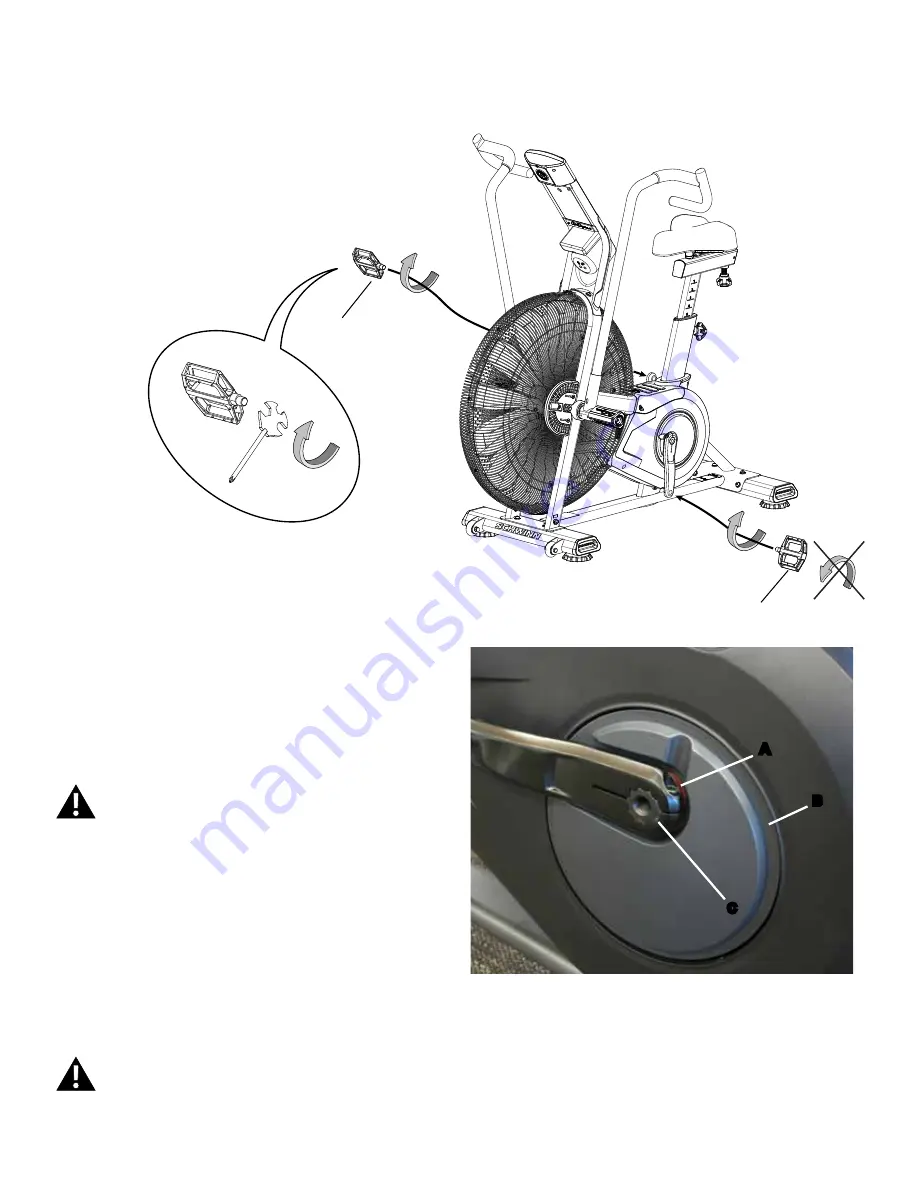 Schwinn AD7 AirDyne Service Manual Download Page 36