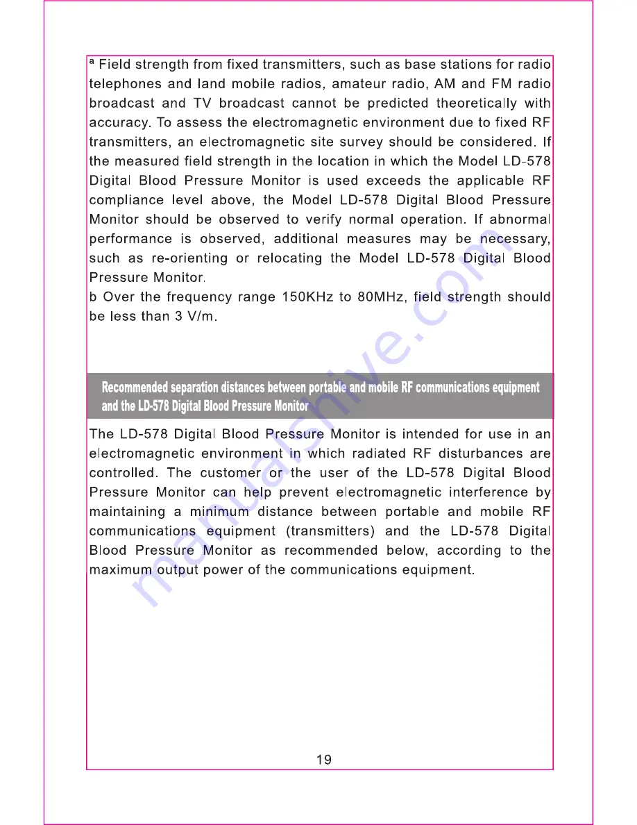 scian LD-578 Instruction Manual Download Page 20