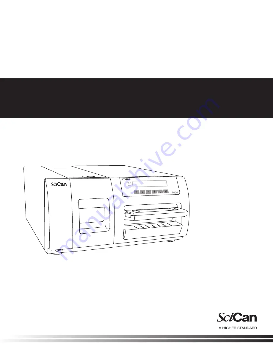 SciCan STATIM 7000 Скачать руководство пользователя страница 1