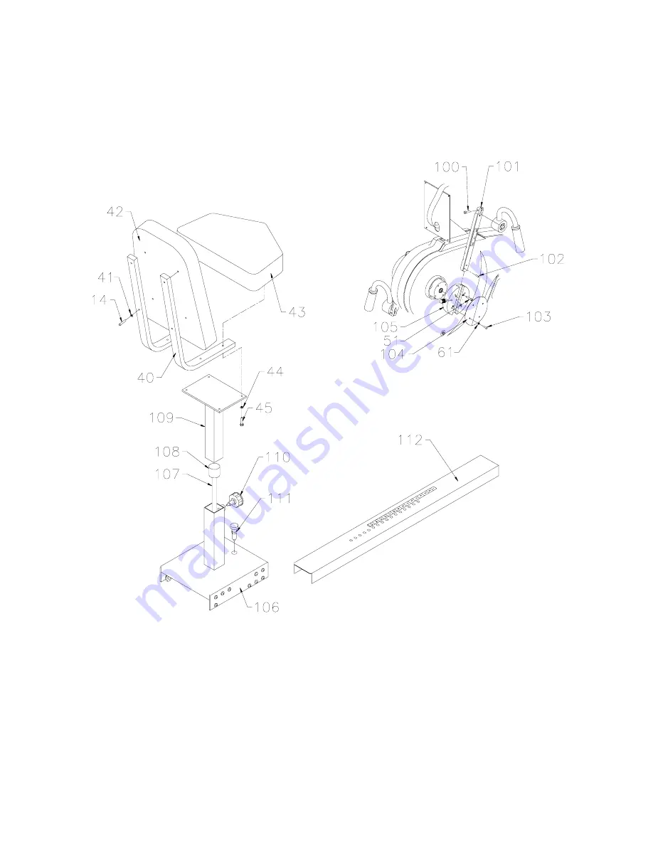 SCIFIT PRO1000 Sport Service Manual Download Page 14