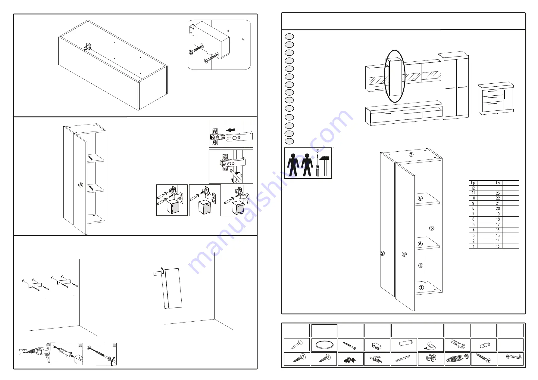 sconto TOKIO Assembly Instructions Manual Download Page 3