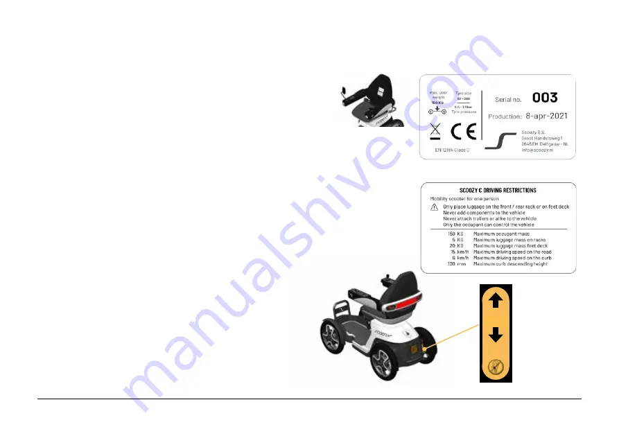 SCOOZY C Instruction Manual Download Page 16