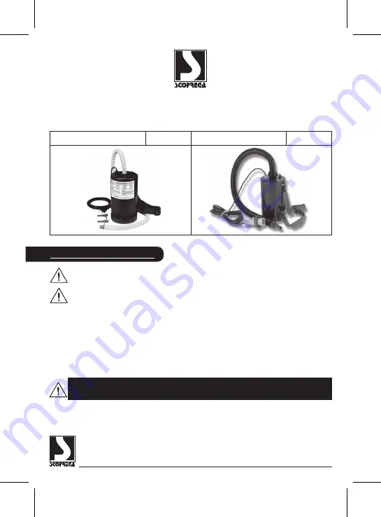 SCOPREGA GE 230/1000 Instruction Manual Download Page 1