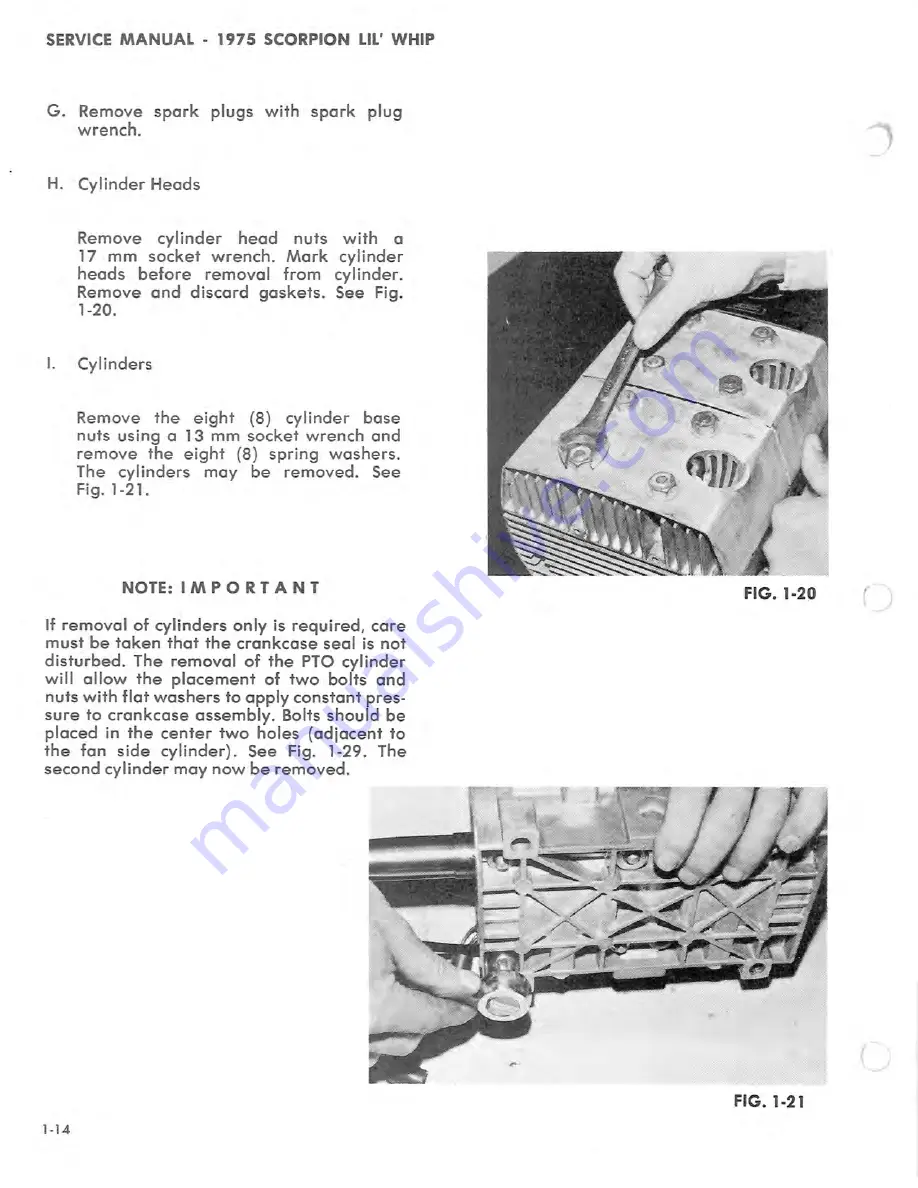 SCORPION 1975 LIL' WHIP Service Manual Download Page 14