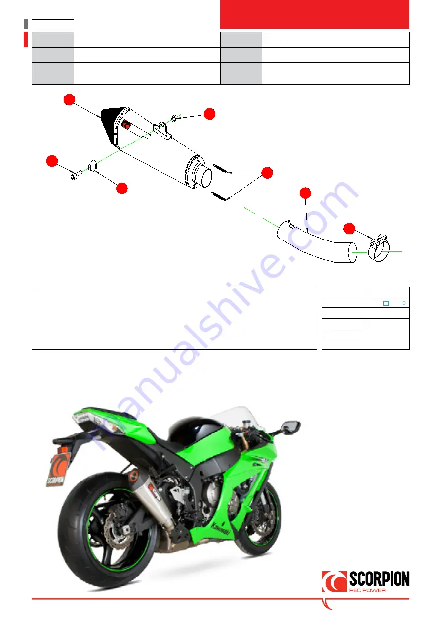 SCORPION RKA-88 Fitting Instructions Download Page 1