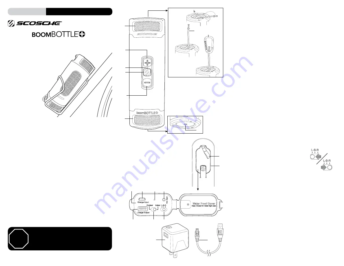 Scosche BOOmBOTTLE+ Скачать руководство пользователя страница 5