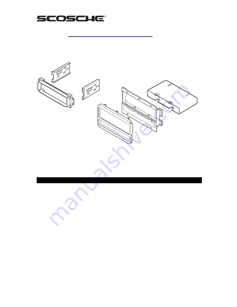 Scosche HY1602 Installation Instructions Download Page 1