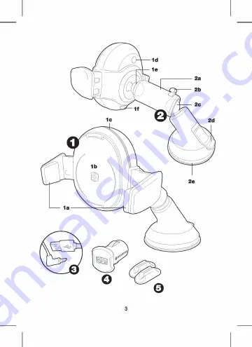 Scosche MAGIC GRIP MGQWDDP Скачать руководство пользователя страница 3