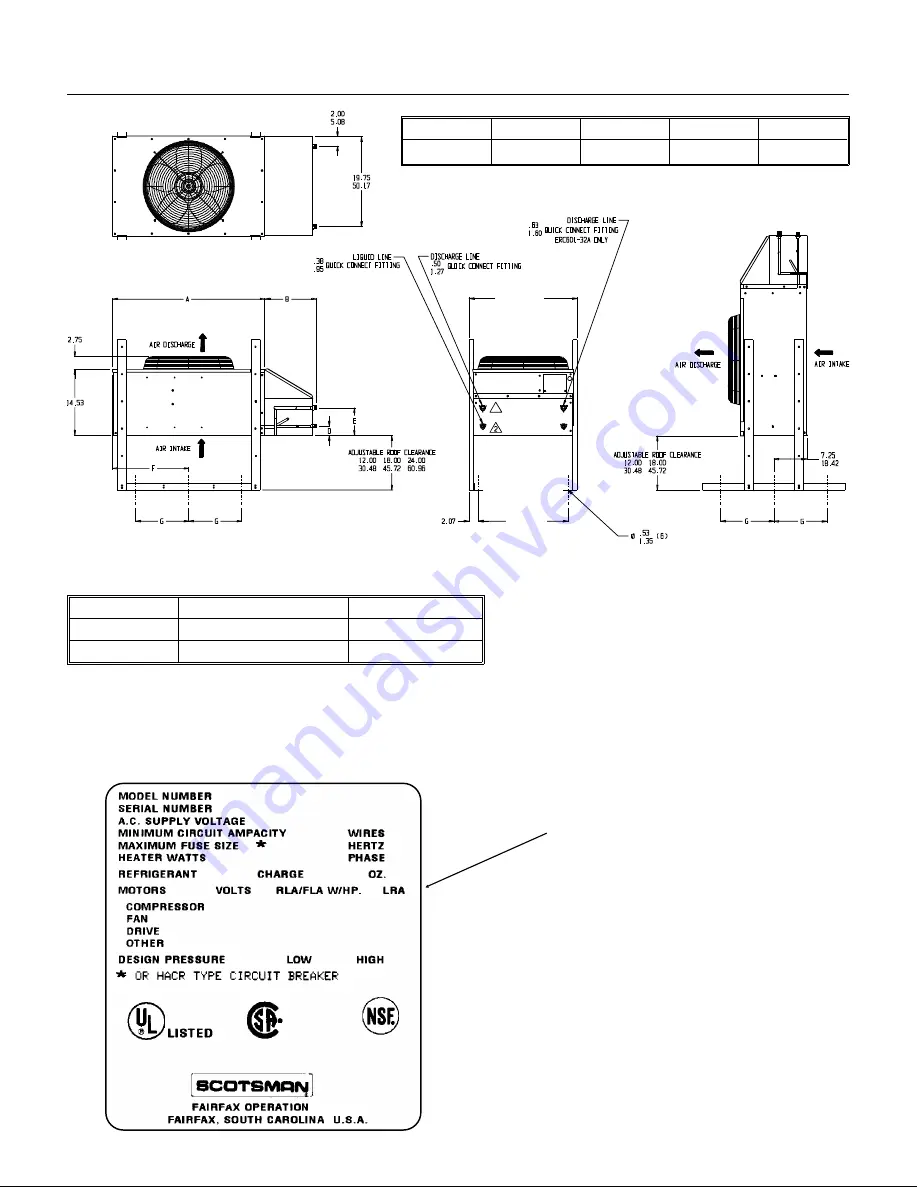 Scotsman FME800R Скачать руководство пользователя страница 4