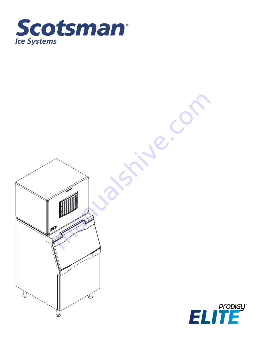 Scotsman Prodigy Elite MC0322 Скачать руководство пользователя страница 1