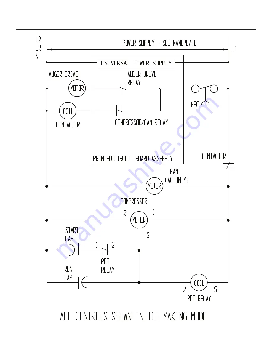 Scotsman UF424A-1A Technical Manual Download Page 33