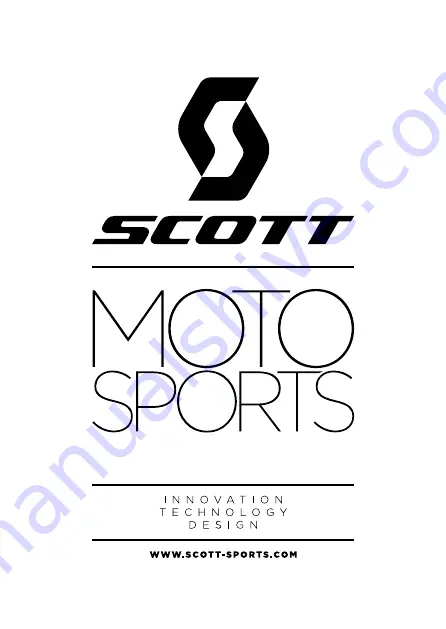 Scott MX UNDERSHORTS Скачать руководство пользователя страница 1