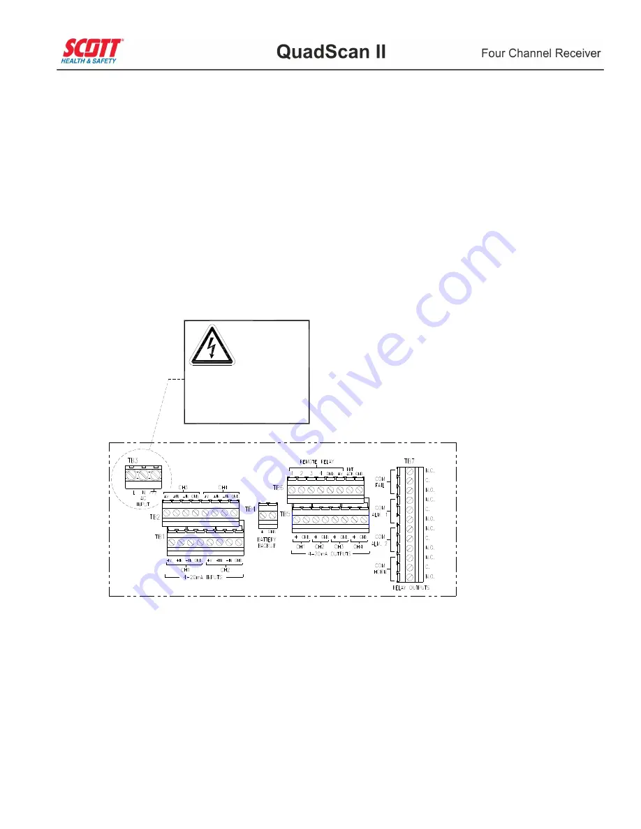 Scott QuadScan II 7400 Operation & Maintenance Manual Download Page 17