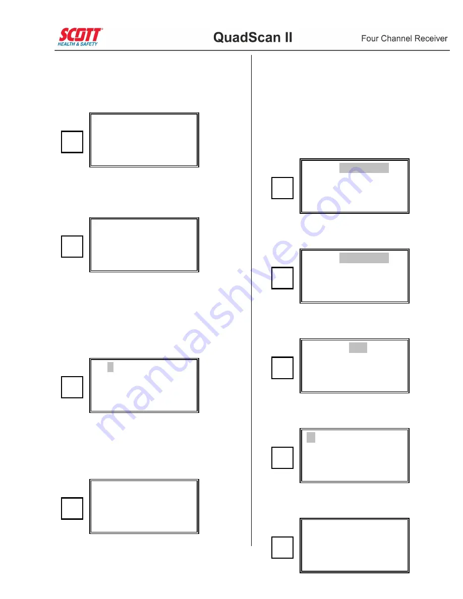 Scott QuadScan II 7400 Operation & Maintenance Manual Download Page 66