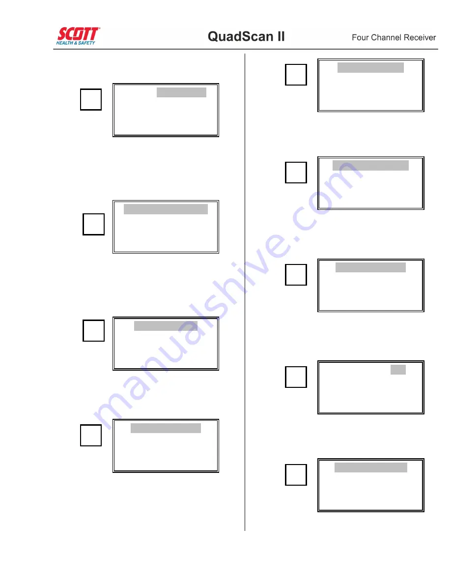 Scott QuadScan II 7400 Operation & Maintenance Manual Download Page 91