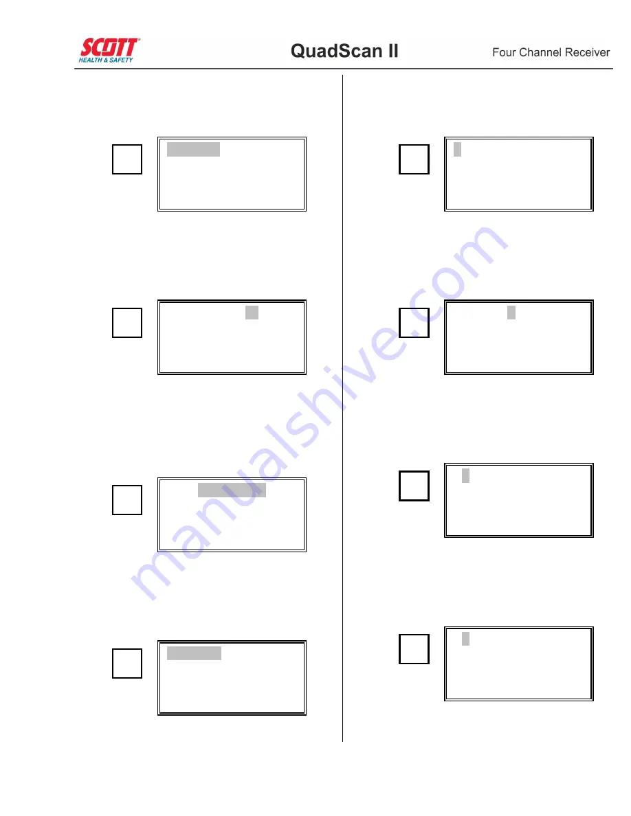 Scott QuadScan II 7400 Operation & Maintenance Manual Download Page 92