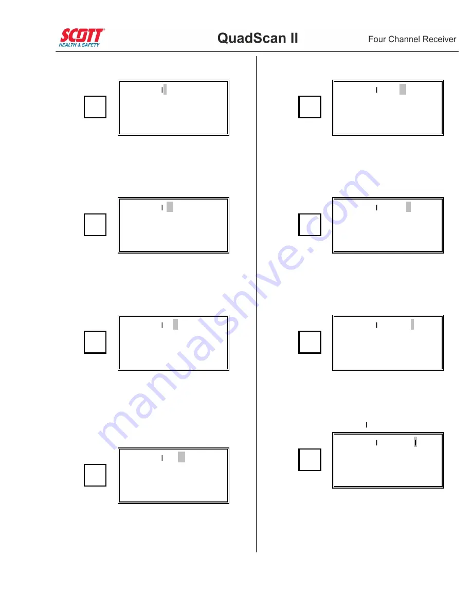 Scott QuadScan II 7400 Operation & Maintenance Manual Download Page 116