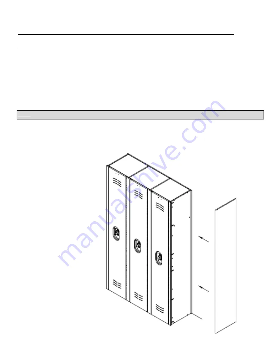 Scranton Products Duralife Lockers Installation Instructions Manual Download Page 19