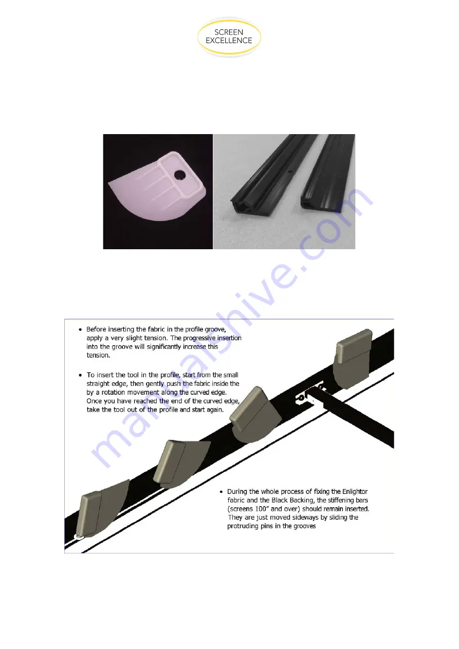 Screen Excellence REFERENCE Assembly Instructions Manual Download Page 11