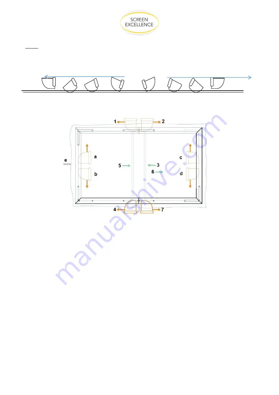 Screen Excellence REFERENCE Assembly Instructions Manual Download Page 12