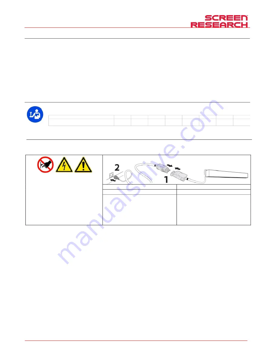 Screen Research EL1C Installation Manual Download Page 3