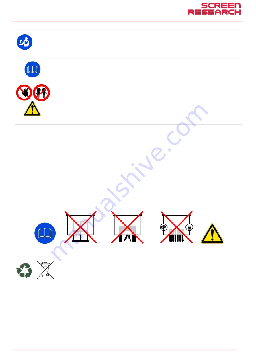 Screen Research Reference X-Mask 4-Way Скачать руководство пользователя страница 12