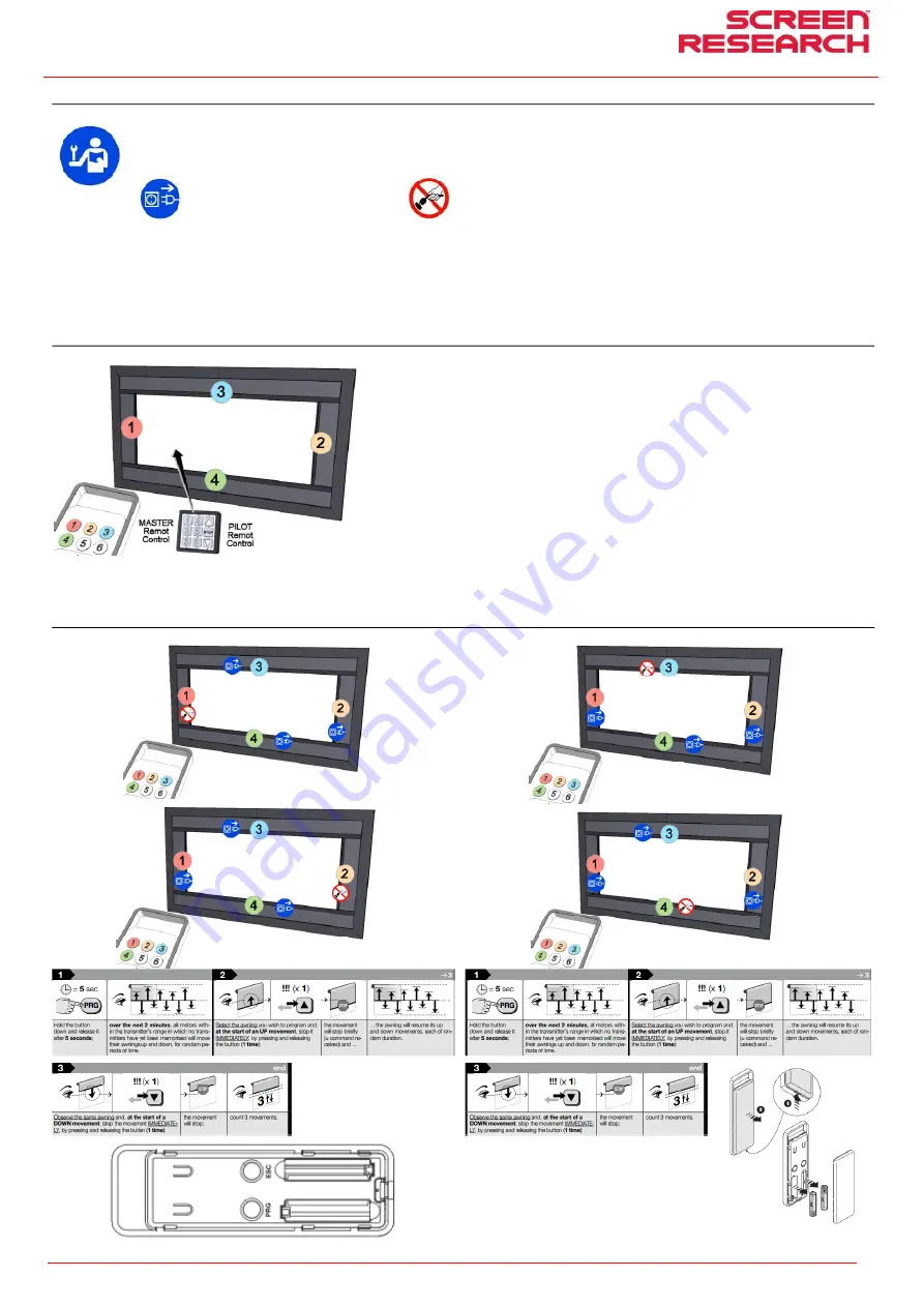 Screen Research Reference X-Mask 4-Way Скачать руководство пользователя страница 16