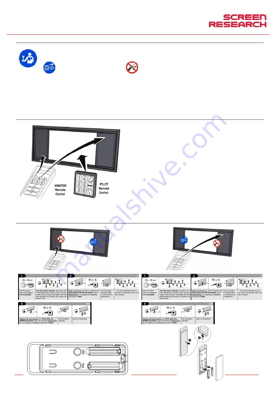 Screen Research TheaterCurved Reference X-Mask T-XLR3 Скачать руководство пользователя страница 22