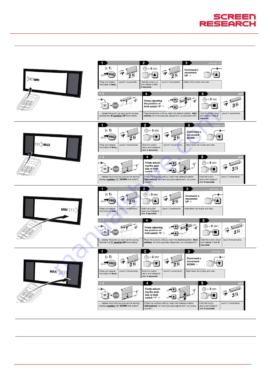 Screen Research TheaterCurved Reference X-Mask T-XLR3 Installation Manual Download Page 31