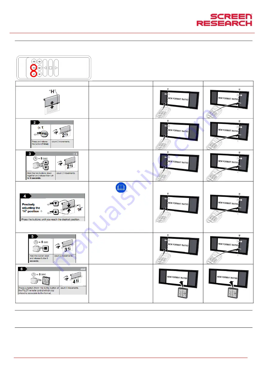 Screen Research TheaterCurved Reference X-Mask T-XLR3 Installation Manual Download Page 32