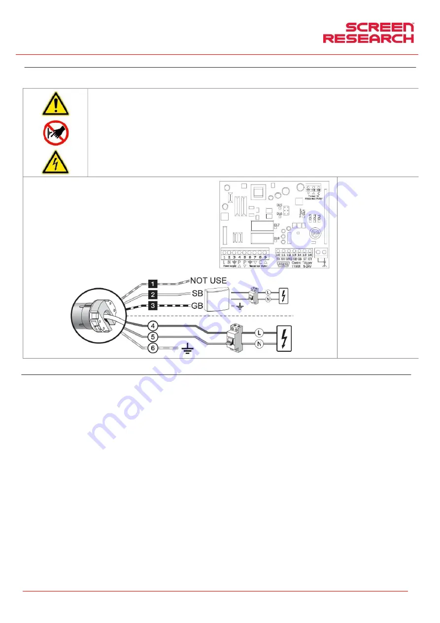 Screen Research TheaterCurved Reference X-Mask T-XLR3 Installation Manual Download Page 41