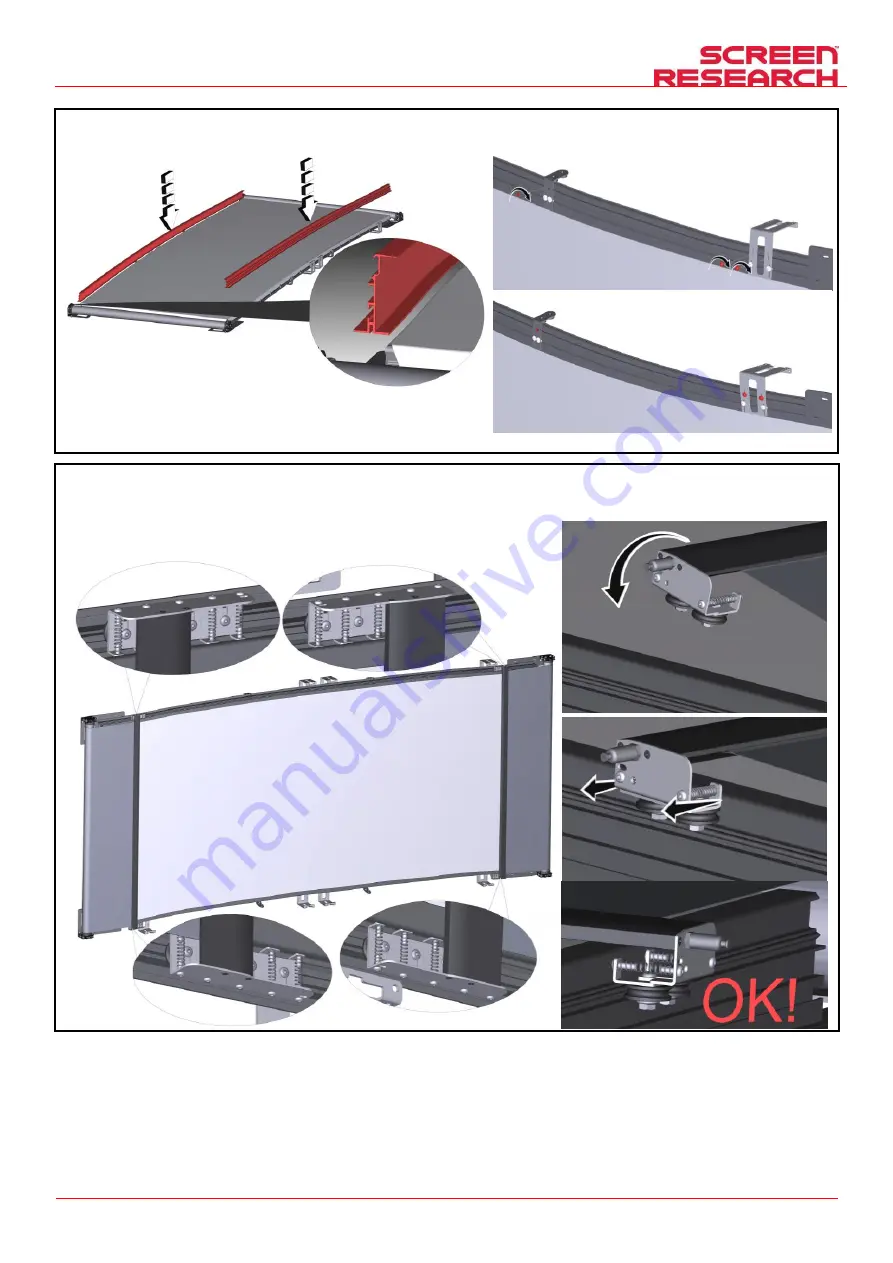 Screen Research TheaterCurved Reference X-Mask T-XLR3 Скачать руководство пользователя страница 54