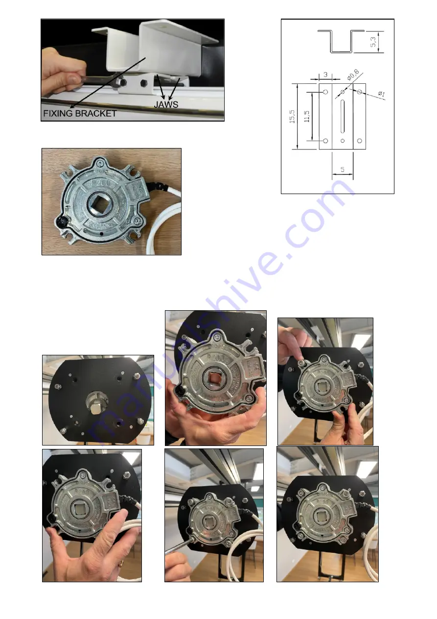 Screenint SCREEN WINCH SYSTEM Installation Manual Download Page 4