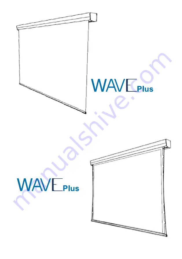 SCREENLINE WAVE Plus Quick Start Manual Download Page 1