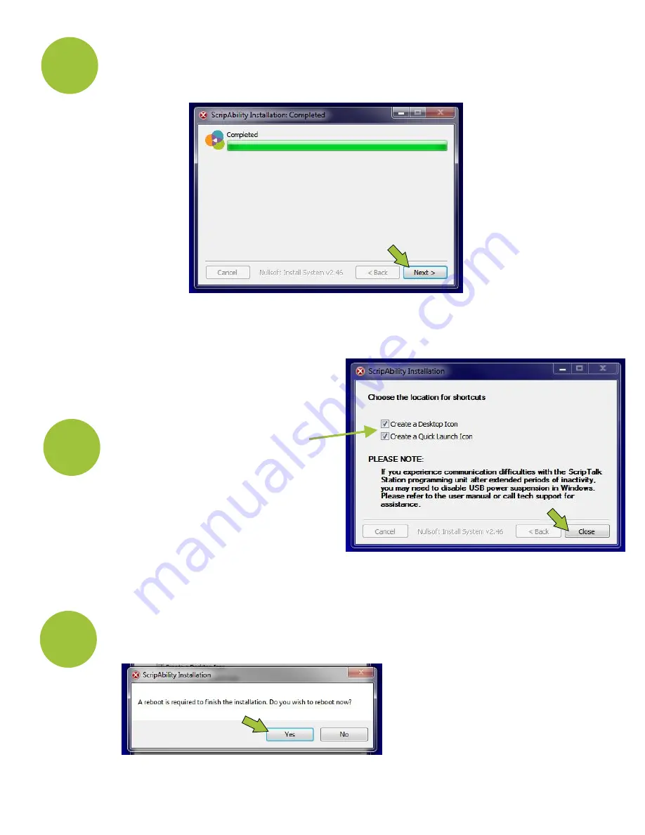 ScripAbility ScripTalk Station Quick Start Manual Download Page 7