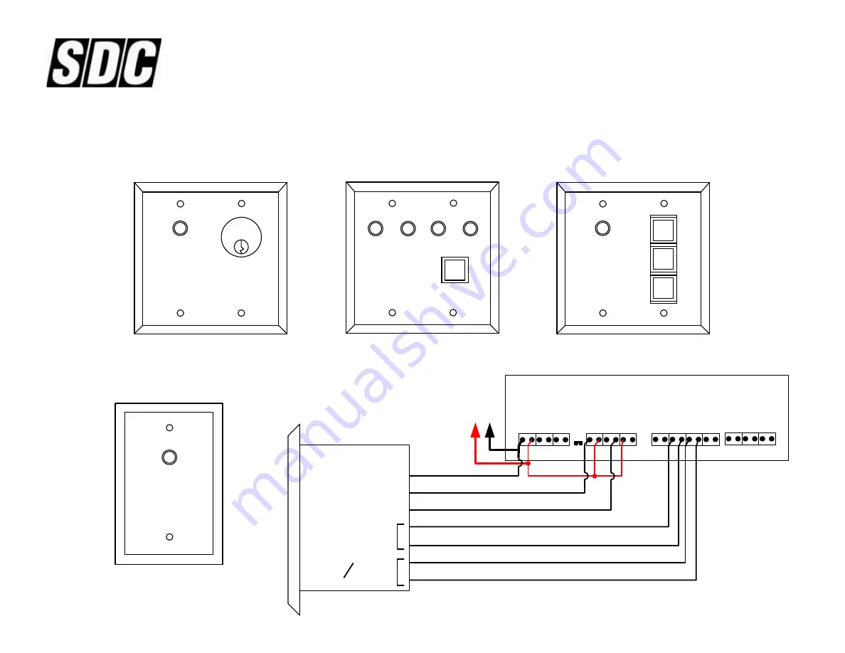 SDC 101-1A Wiring Instructions Download Page 1