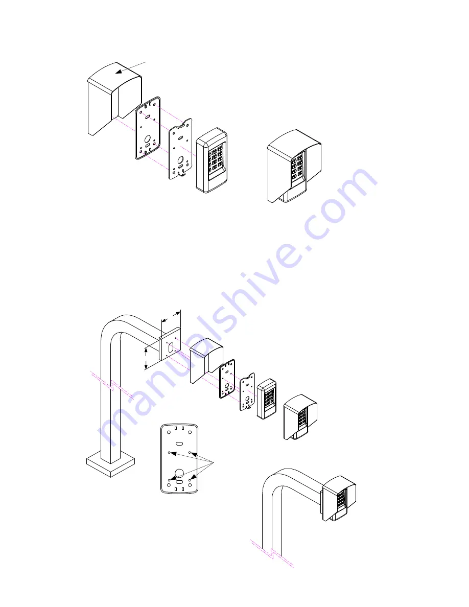 SDC 920 EntryCheck Installation Instructions Manual Download Page 8