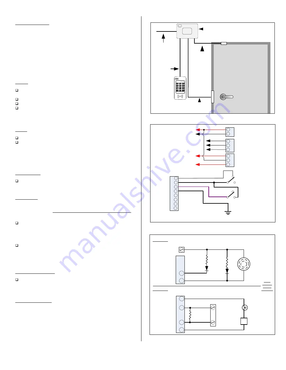 SDC EntryCheck 921P Installation Instructions Manual Download Page 4