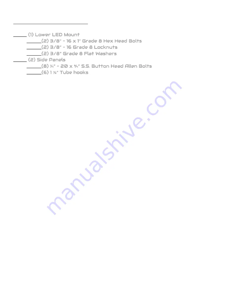 SDHQ 53-1601-G3 Install Instructions Manual Download Page 2