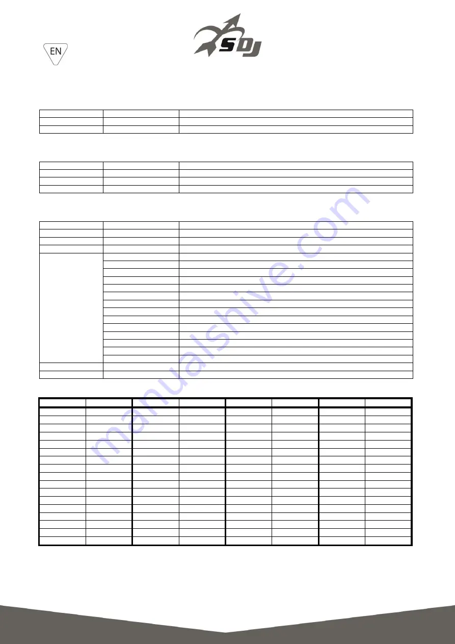 SDJ SG PIXI5WL User Manual Download Page 20