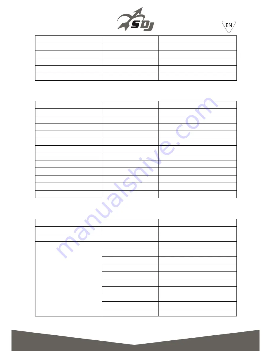 SDJ SG SLIMBAR16DL User Manual Download Page 25