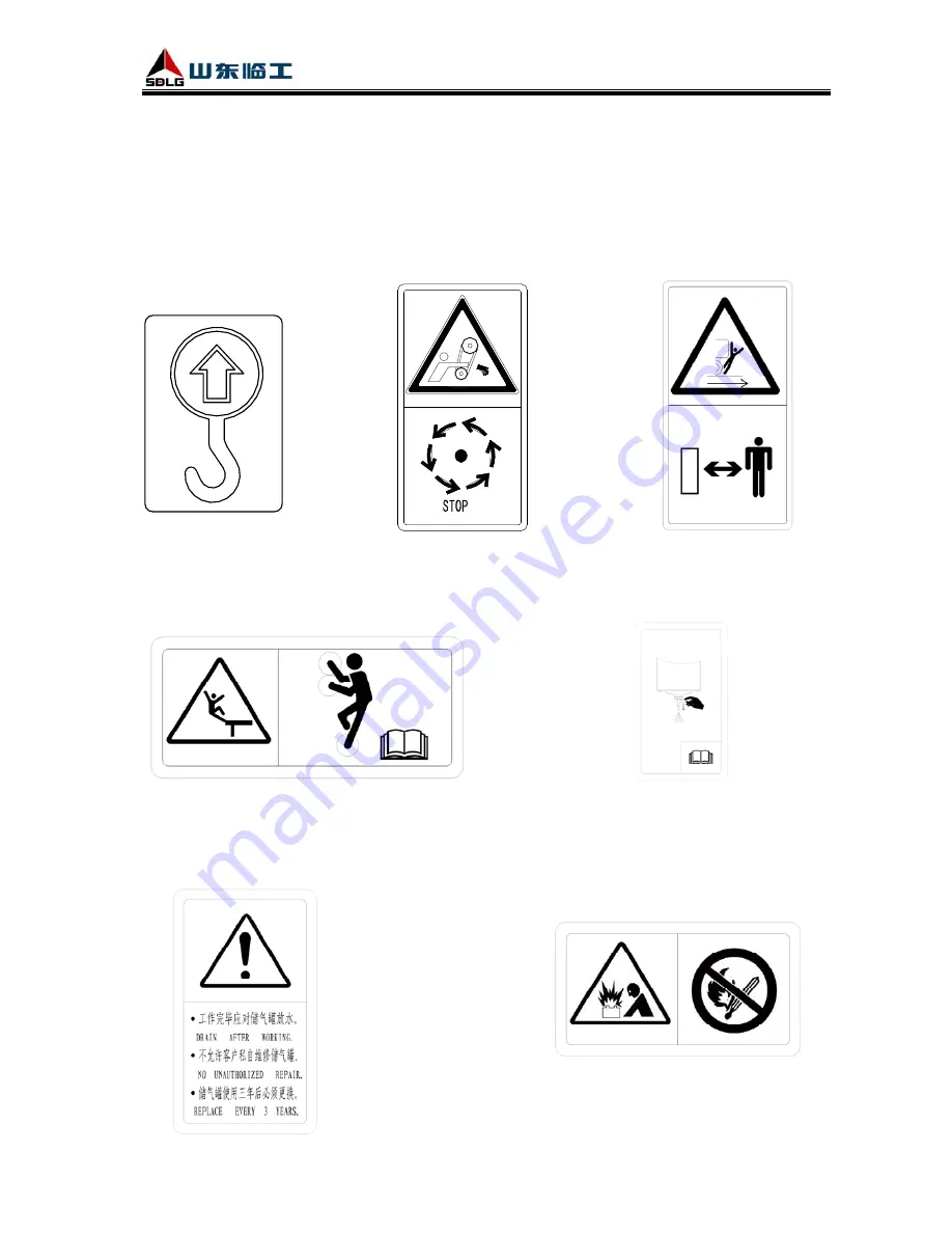 SDLG LG946L Operation & Maintenance Manual Download Page 10