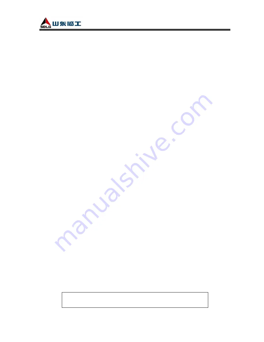 SDLG LG946L Operation & Maintenance Manual Download Page 31