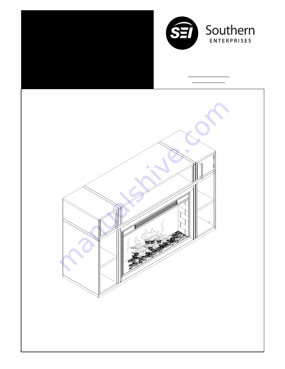 SE FA902400TX-Espresso Assembly Instructions Manual Download Page 1