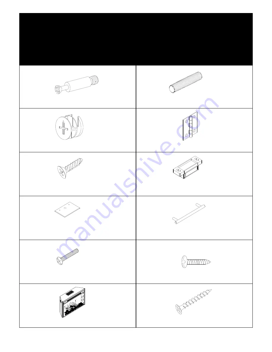 SE FA902400TX-Espresso Assembly Instructions Manual Download Page 2