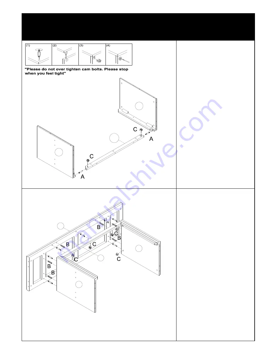 SE FA902400TX-Espresso Assembly Instructions Manual Download Page 5