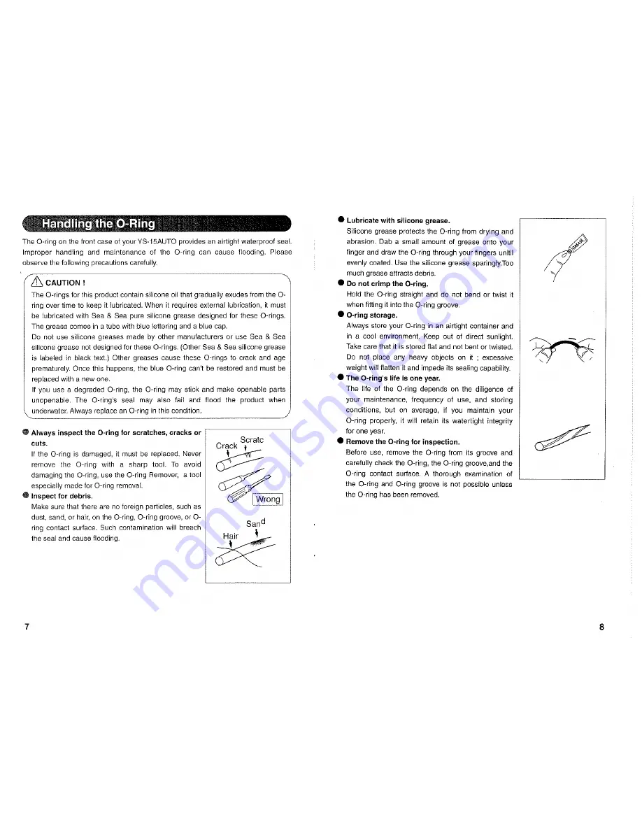 Sea & Sea YS-15AUTO Instruction Manual Download Page 5