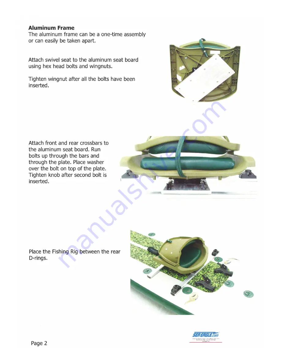 Sea Eagle FishSUP FS126 Instruction & Owner'S Manual Download Page 17