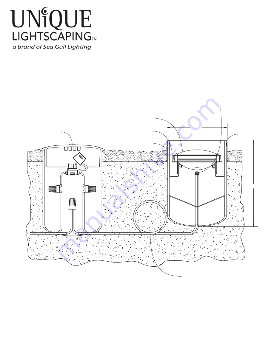 Sea gull lighting Unique Lightscaping 91057-147 Cardinal Assembly/Installation Instructions Download Page 2