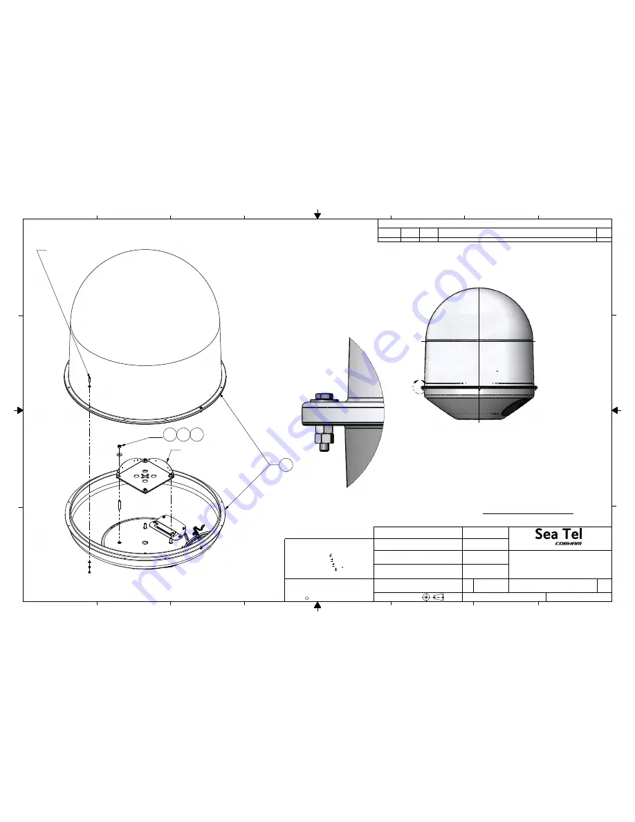 Sea Tel 3011W-91 Installation Manual Download Page 129